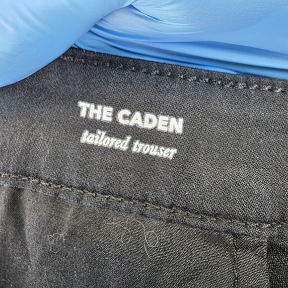 AG Adriano Goldschmied Pants Womens 26R Black The Caden Tailored Trouser Chino - Picture 9 of 13